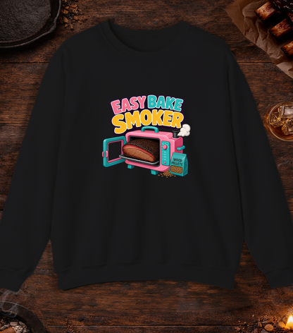 Easy Bake Smoker Crewneck - Black