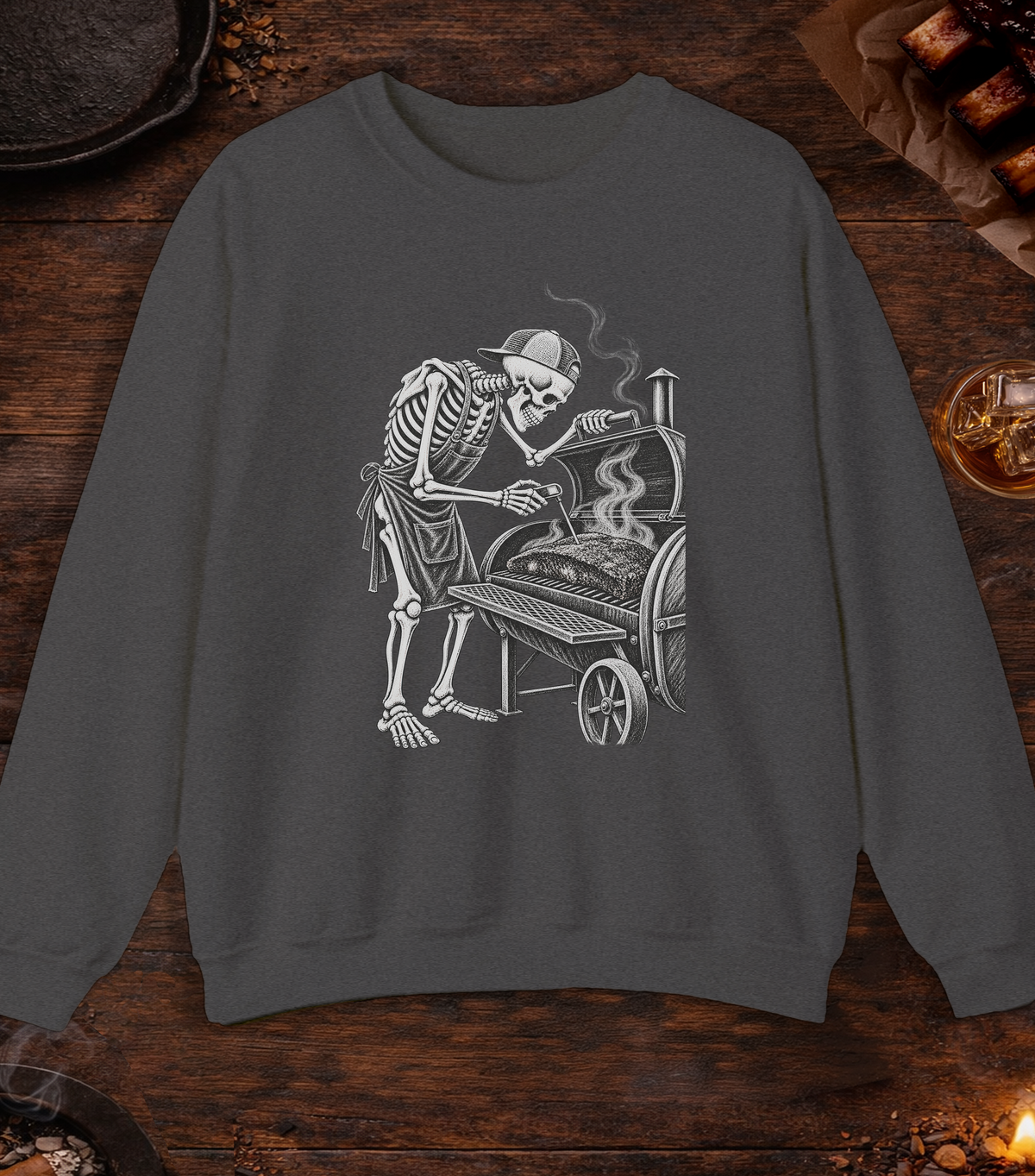 Skeleton Temp - Dark Heather