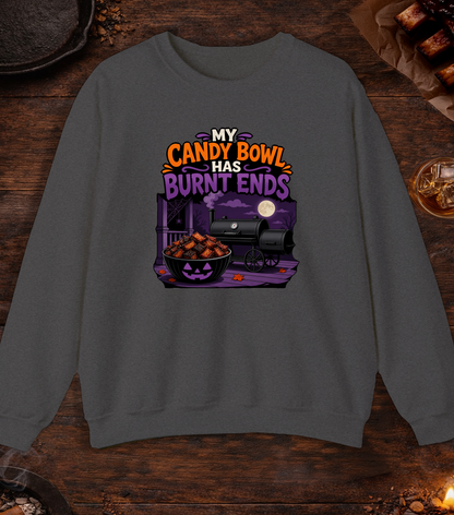 My Candy Bowl Crewneck - Dark Heather