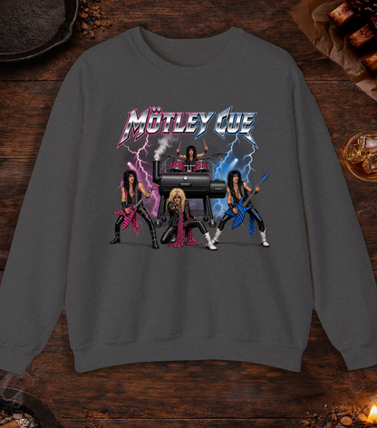 Motley Cue Crewneck - Dark Heather