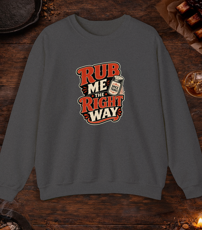 Rub Right Crewneck - Dark Heather