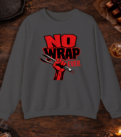 No Wrap Ever Crewneck - Dark Heather