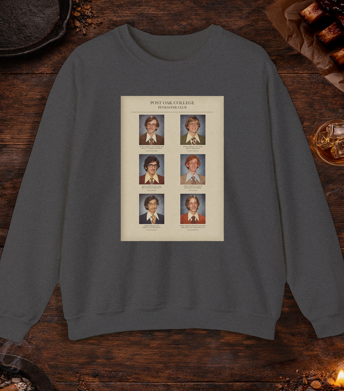 Most Likely Crewneck - Dark Heather