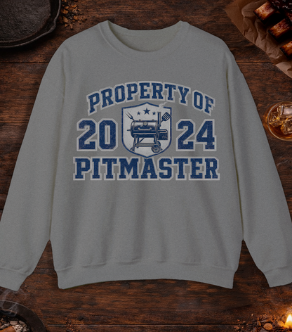 Property of Pitmaster Crewneck - Graphite Heather