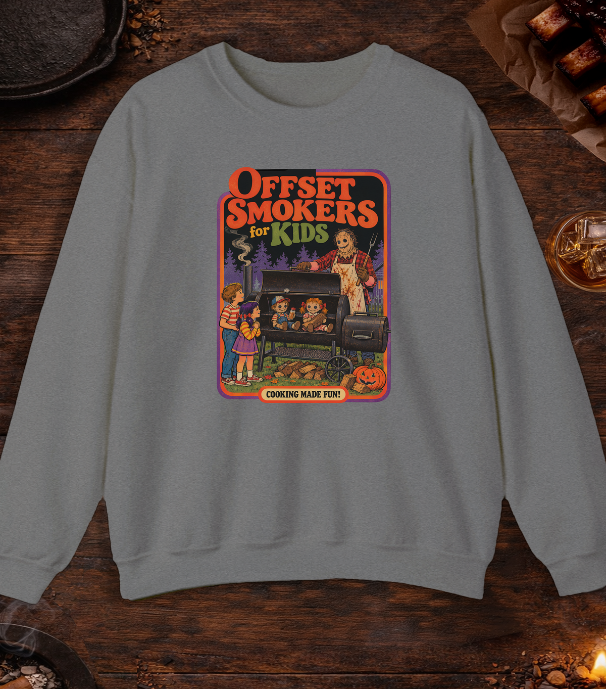 Smokers For Kids - Graphite Heather