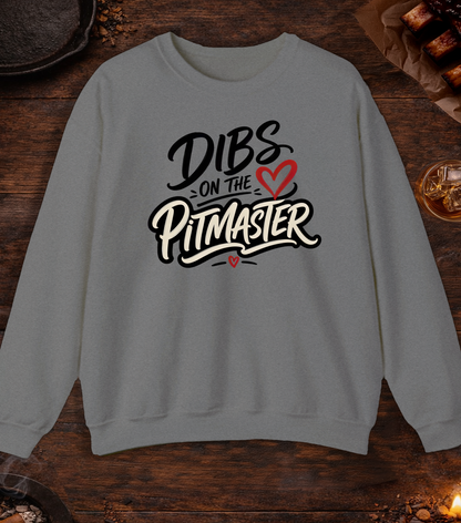 Dibs on the Pitmaster Crewneck - Graphite Heather