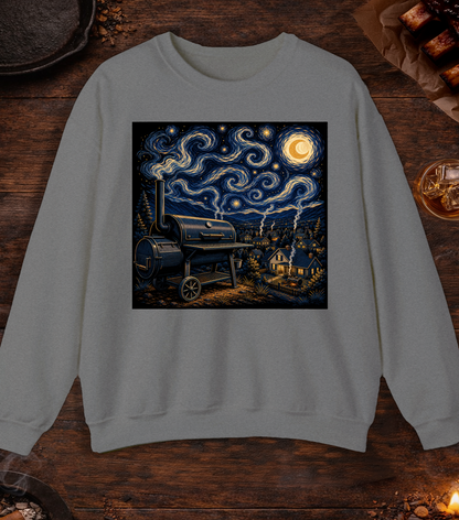Smokey Night Crewneck - Graphite Heather