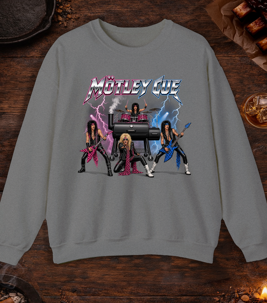 Motley Cue Crewneck - Graphite Heather