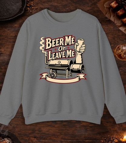 Beer Me Crewneck - Graphite Heather