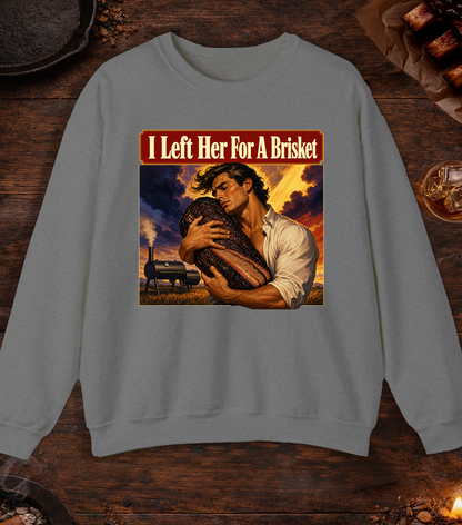 I Left Her Crewneck - Graphite Heather
