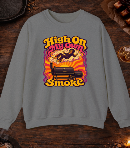 My Own Smoke Crewneck - Graphite Heather