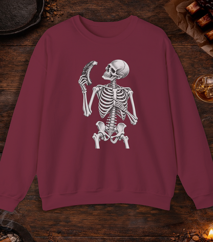 Skeleton Rib - Maroon