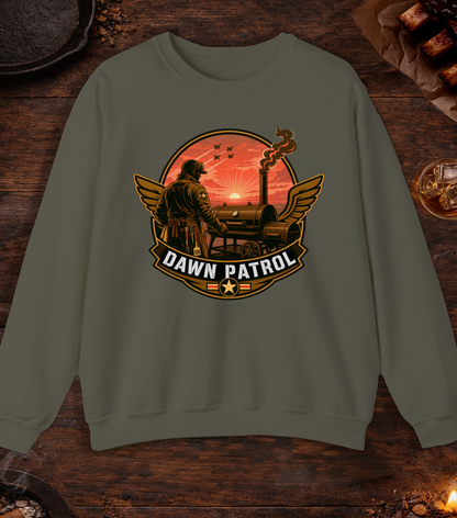 Dawn Patrol Crewneck - Military Green