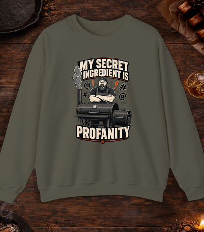 My Secret Ingredient Crewneck - Military Green