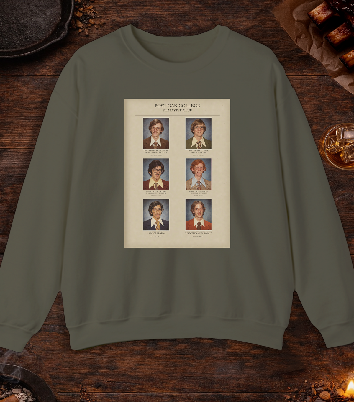 Most Likely Crewneck - Military Green