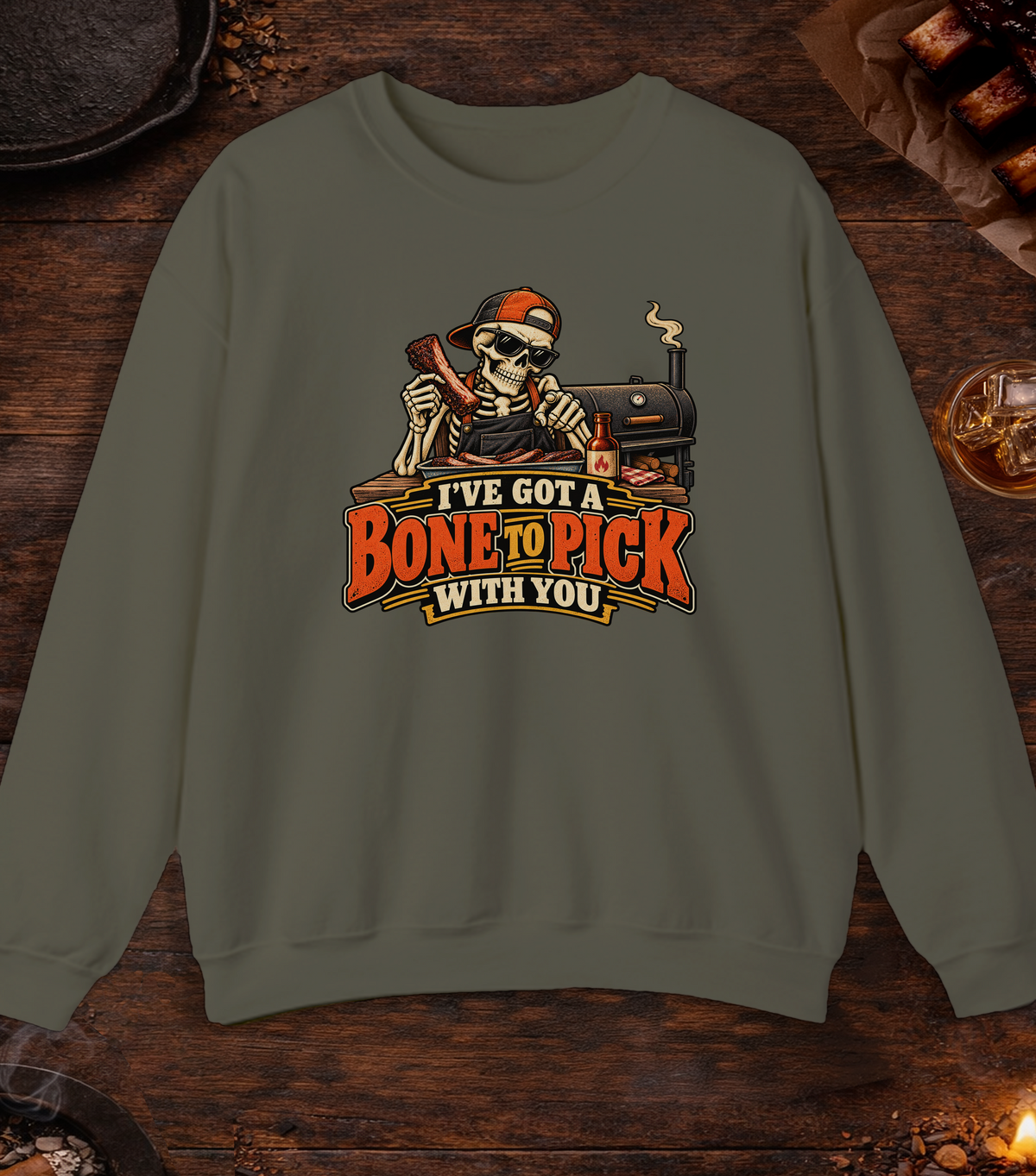 Bone Pick - Military Green