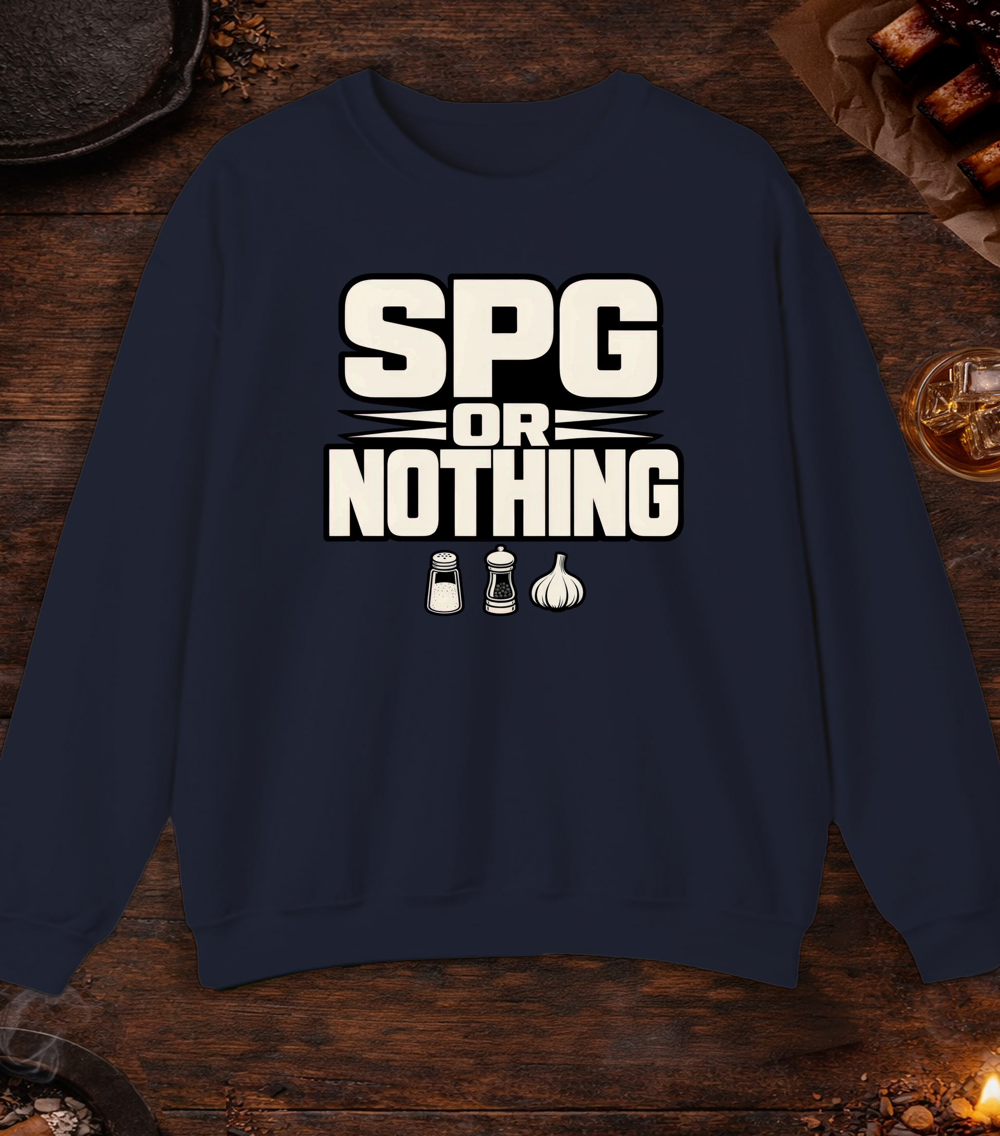 SPG or Nothing Crewneck - Navy