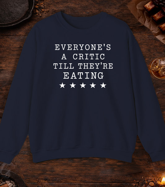 Everyones a Critic Crewneck - Navy