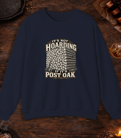 Not Hoarding Post Oak Crewneck - Navy