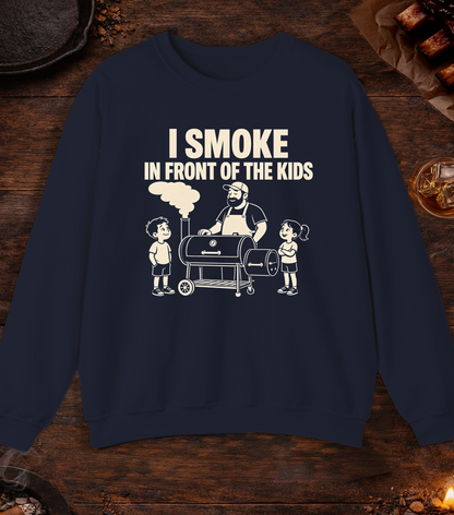 Smoke Kids Crewneck - Navy