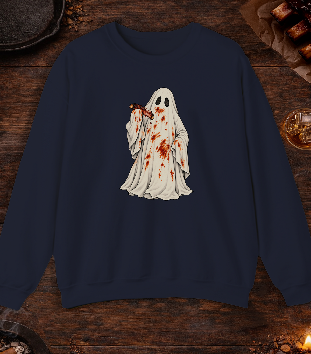 Ghost Sauced - Navy