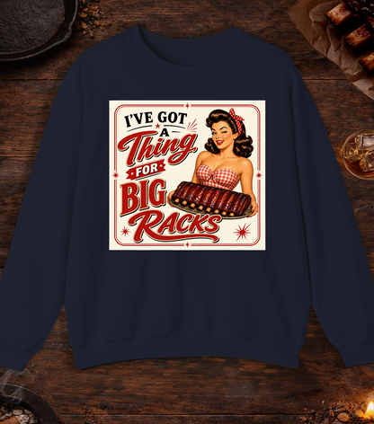 Thing Big Racks Crewneck - Navy