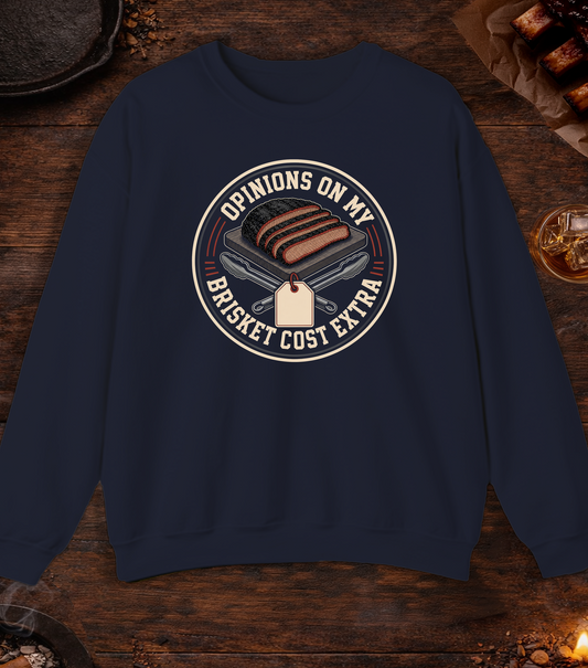 Opinions Cost Extra Crewneck - Navy