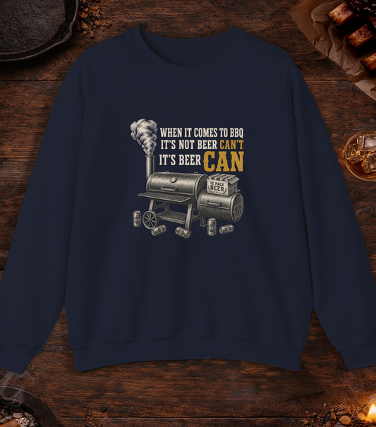 Beer Can Crewneck - Navy