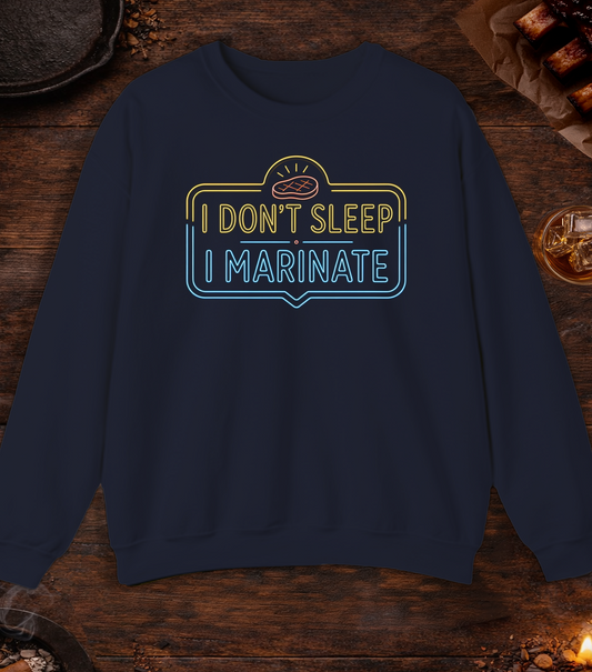 I Don't Sleep I Marinate Crewneck - Navy