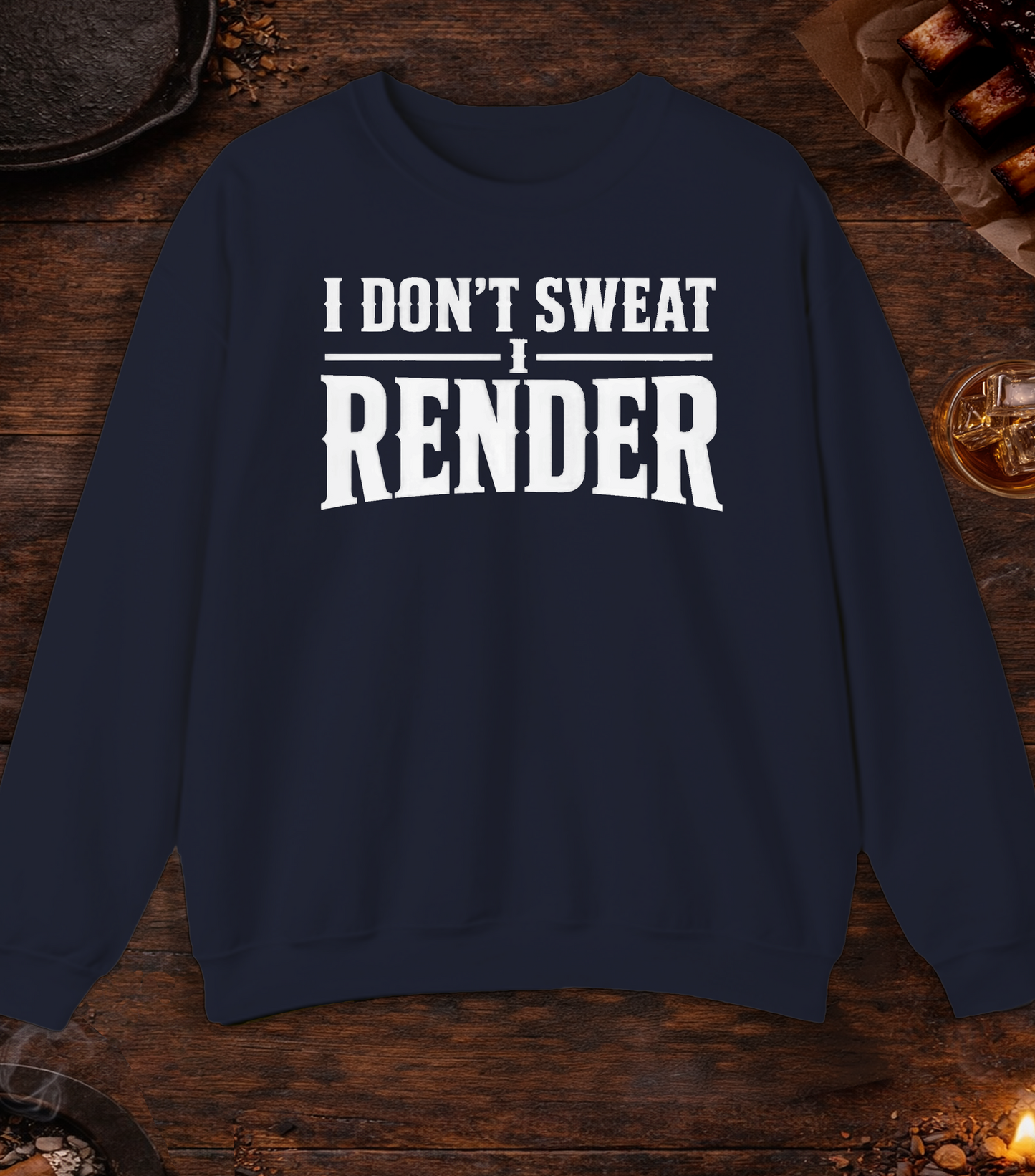 I Render Crewneck - Navy