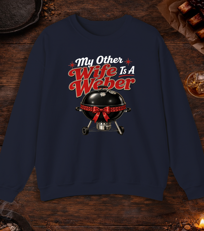 Wife Weber Crewneck - Navy