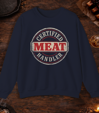 Meat Handler Crewneck - Navy