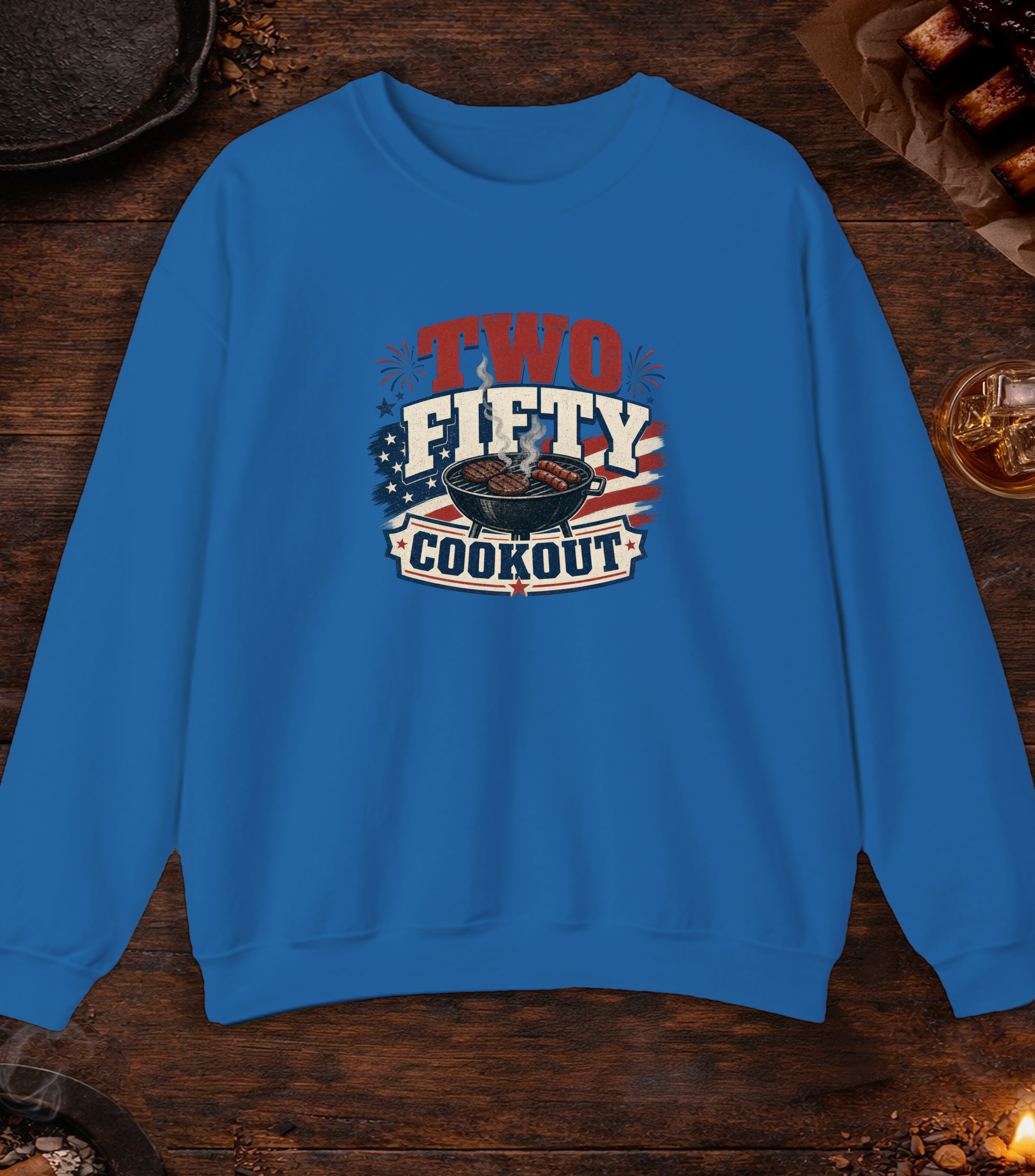 250 Cookout Crewneck - Royal