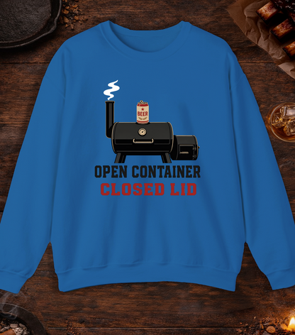 Open Container Crewneck - Royal