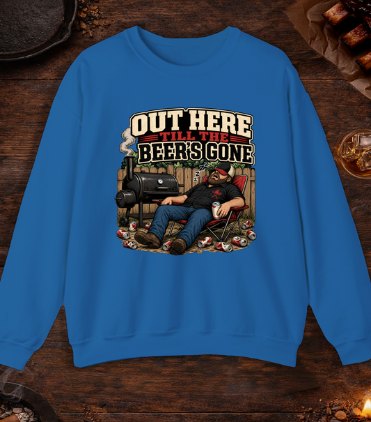 Till the Beer's Gone Crewneck - Royal
