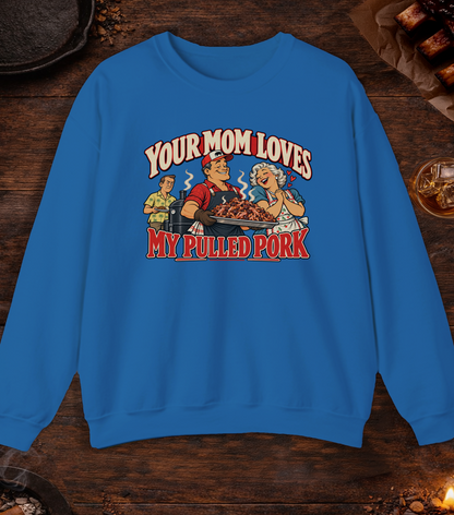 Your Mom Crewneck - Royal
