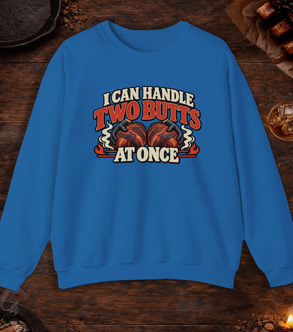 Handle Butts Crewneck - Royal