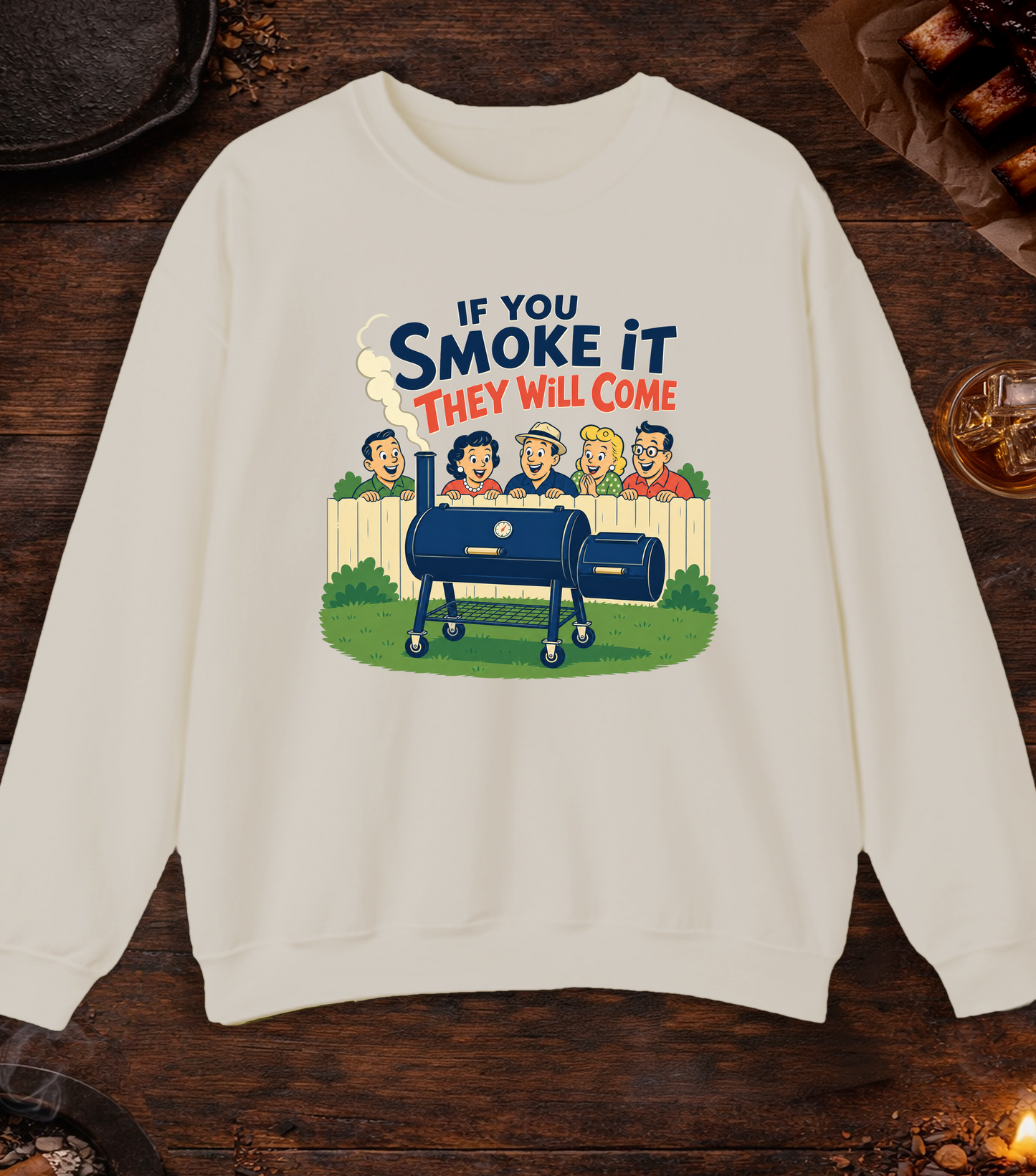 They Wlll Come Crewneck - Sand