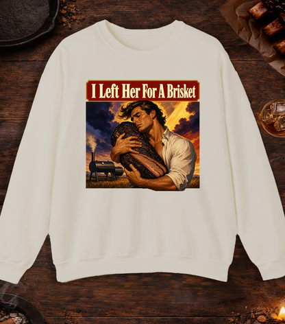 I Left Her Crewneck - Sand