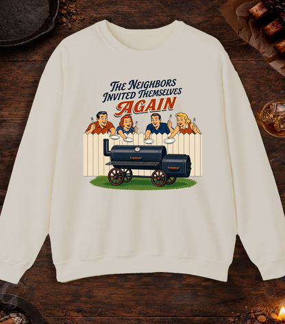 Neighbors Invited Themselves Crewneck - Sand