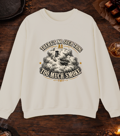 Too Much Smoke Crewneck - Sand