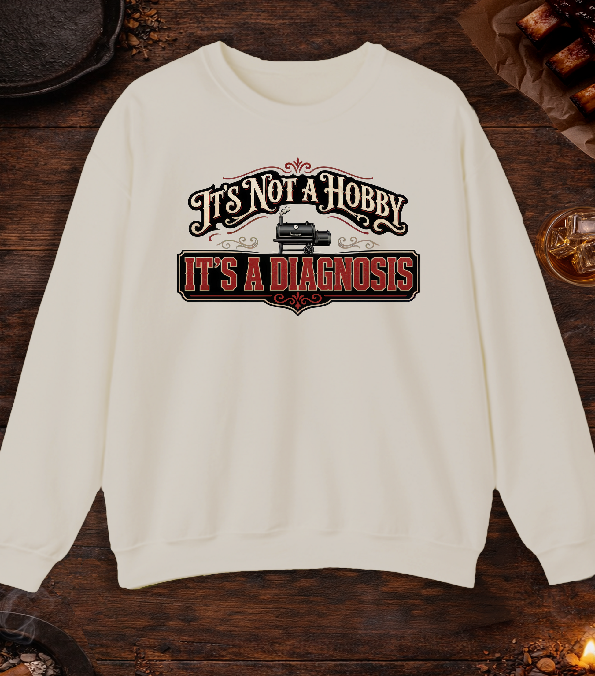 Not a Hobby Crewneck - Sand
