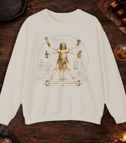 Da Vinci's Pitmaster Crewneck - Sand