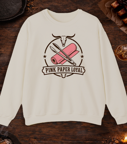 Pink Paper Loyal Crewneck - Sand