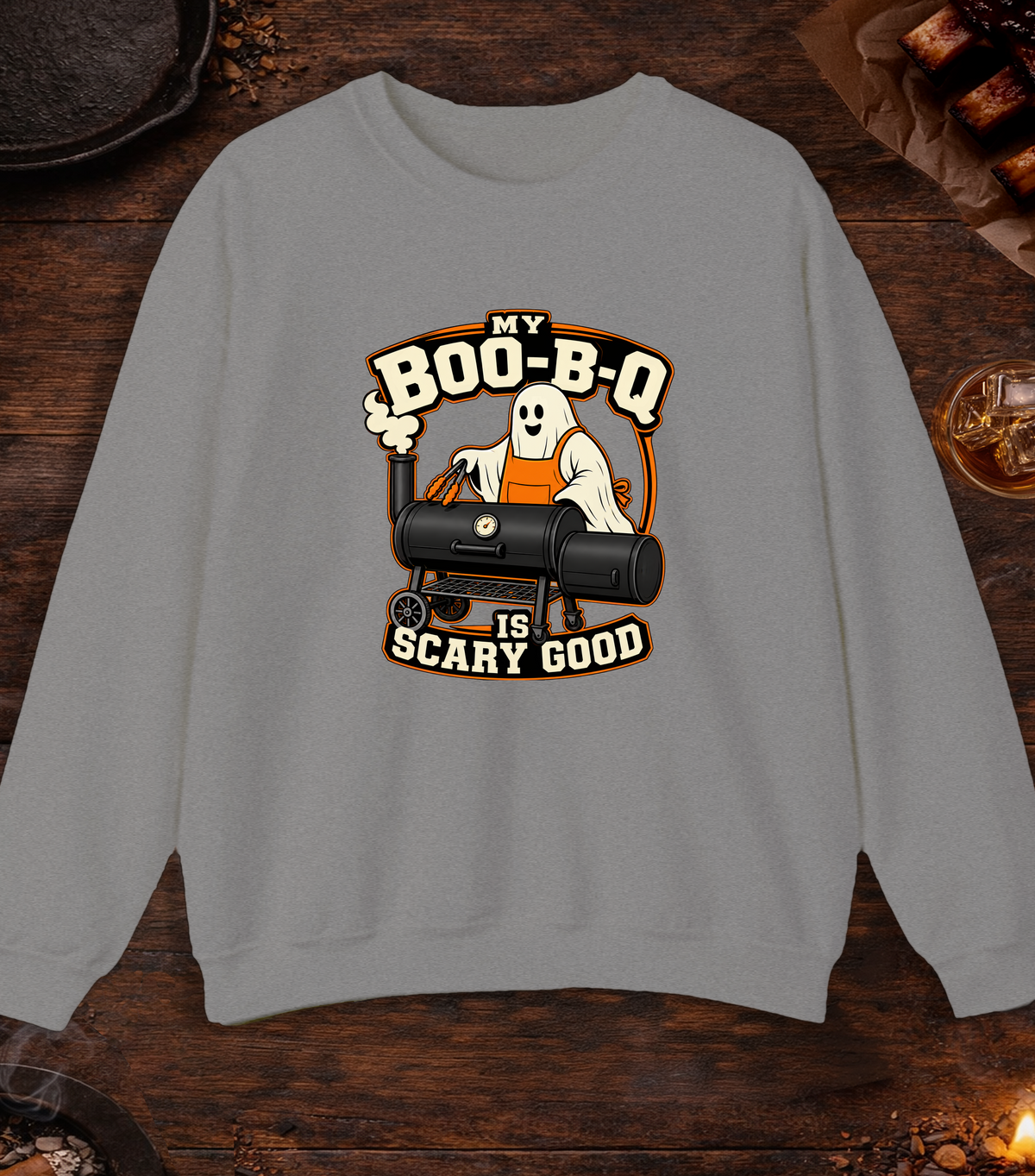 Scary Good Crewneck - Sport Grey