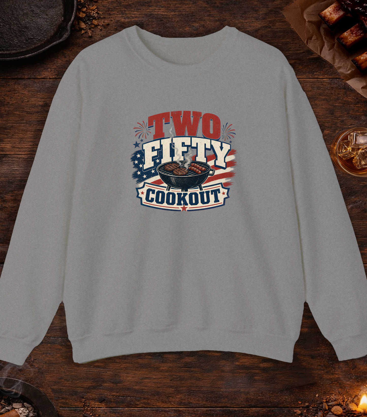 250 Cookout Crewneck - Sport Grey