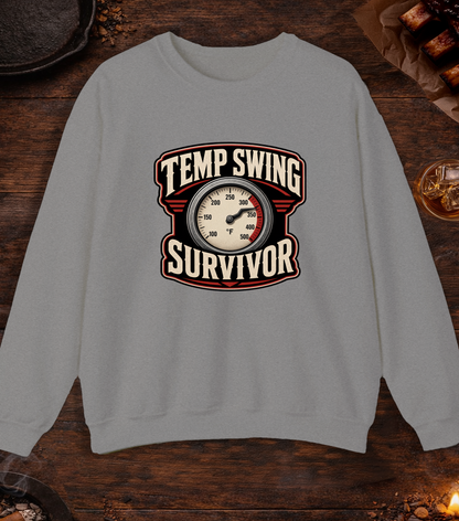 Temp Swing Survivor Crewneck - Sport Grey