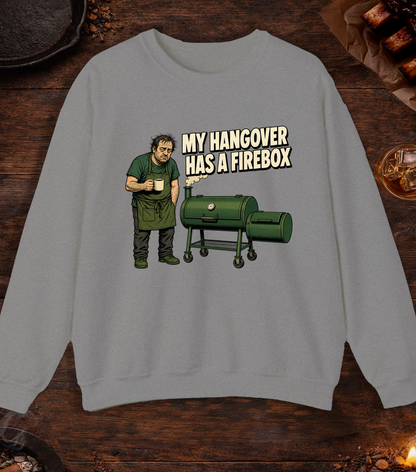 Hangover Firebox Crewneck - Sport Grey