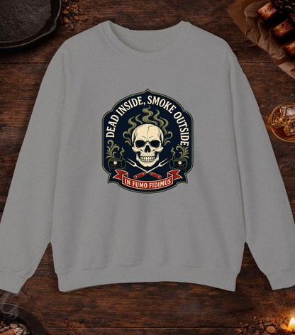 Dead Inside Crewneck - Sport Grey