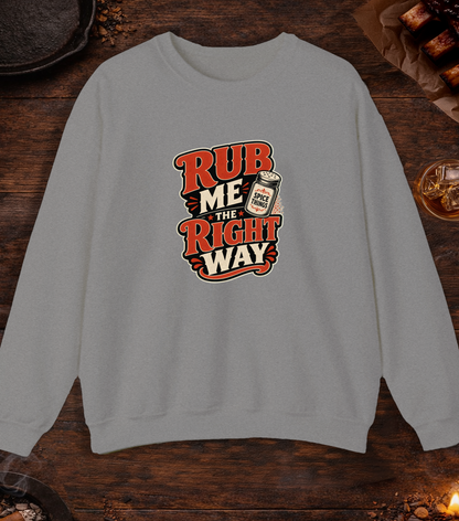 Rub Right Crewneck - Sport Grey